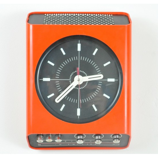 Horloge et radio Europhon H20 années 70