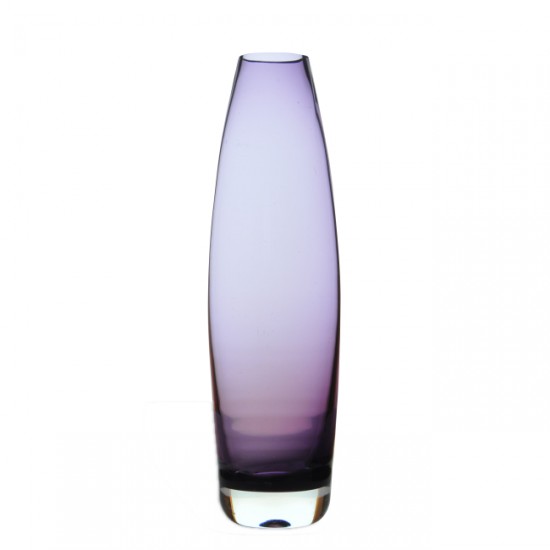 Vase en verre violet, années 60