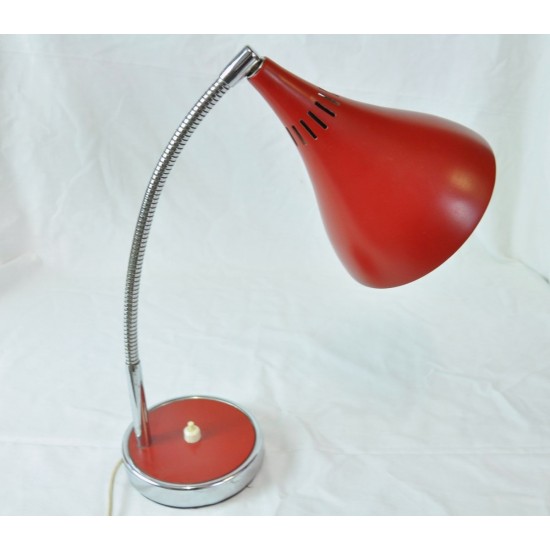 Lampe de bureau rouge, Italie